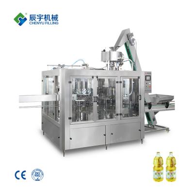 China Winmark Hotel Frying Oil Filling Machine 2000-6000BPH 3000*1400*2000 PET Bottle for sale