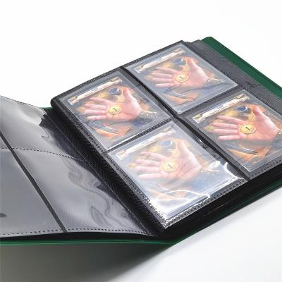 China PREMIUM TRADING CARD COLLECTORS ALBUM customized pp pocket card album TCG/MTG 4 (factory) for sale