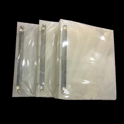 China A4 Size 3 Ring Binder PP Material Customized Transparent Folder (Factory) for sale