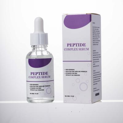 China Skin Revitalizer Moisturizing Hyaluronic Acid Serum Face Anti Aging Peptides Complex Facial Serum for sale