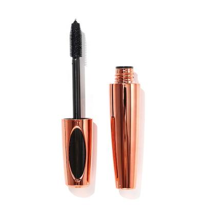 China 4D Mascara Water Resistant Moisturizer Makeup Mascara Curling Long Thick No Blooming Factory White Label Custom Mascara for sale