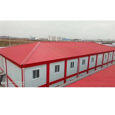 China Modern Customized Two Storey Luxury Flat Pack Container House For Home And Office Homes House Prefab Container for sale