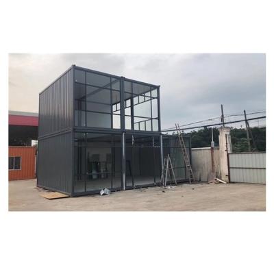 China Modern Easy Build Container Home Modular Homes Prefab Modern Container House Flat Pack for sale