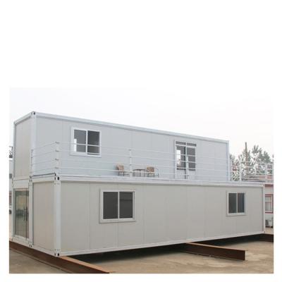 China Modern Luxury Prefab China Flat Pack Container House and Container Shipping Container House with Aluminum or PVC Sliding Window for sale