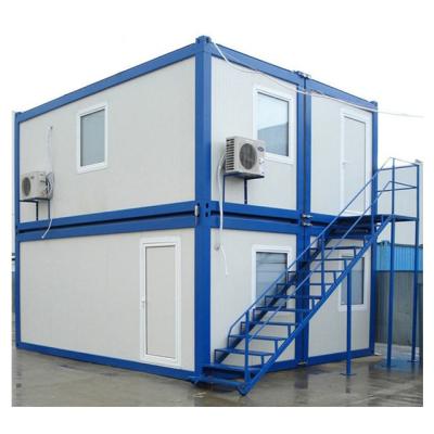 China Modern Customizable Prefab House Hotel Flat Packed Container Luxury With Security Steel Door for sale