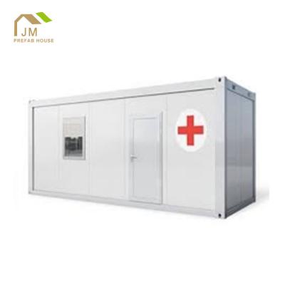 China 20ft Mobile Hospital Container Office Detachable Prefab Modular Container 40ft Modern Flat Pack Ready for sale