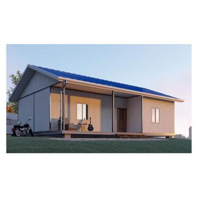 China Large Modern 2 Storey 4 Bedroom Prefab Pre ​​Fabricated Homes for sale