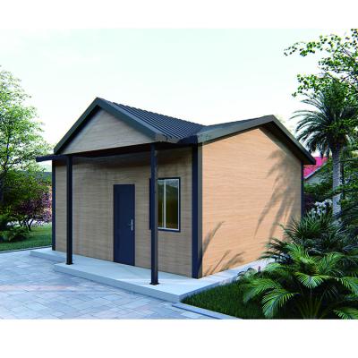 China Modern Prefab Cabin Summer Villa Tiny Home Kits Luxury Modern Prefab Sandwich Panel Prefab 2 Bedroom Tiny House Homes for sale