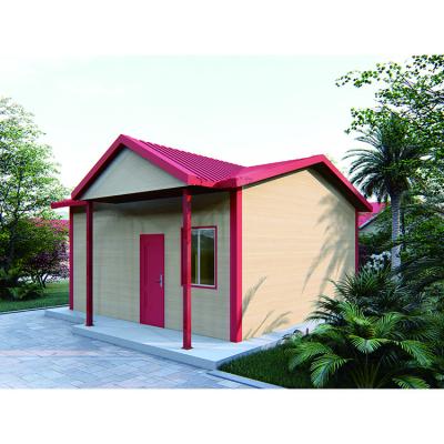 China Modern pre working light steel portable small house 4 bedroom metal sandwich panel house prefab villa for sale