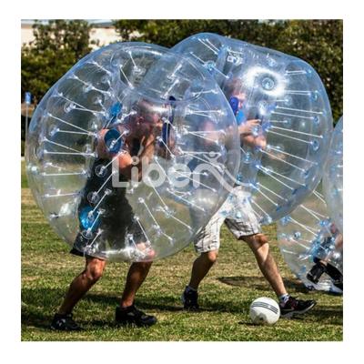 China Custom color pvc durabale pvc bubble soccer ball inflatable bumper ball for adults for sale