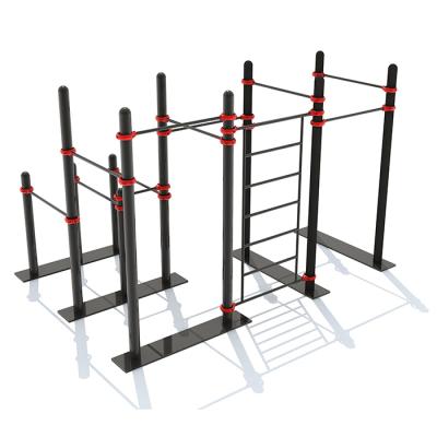 China Galvanized Steel Galvanized Steel Outdoor Park Fitness Equipment for sale