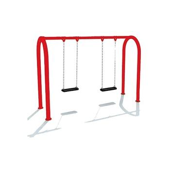 China Metal Ce Approved Outdoor Kids Park Traditional Swing for sale