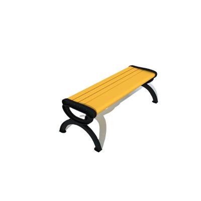 China Modern Castle Iron Furniture Rest Stainless Steel Park Bench Outdoor Wooden Park Bench In The Street for sale