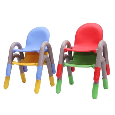 China Good Quality Plastic Kids Table And Chair Set Kindergarten Furniture Chairs for sale