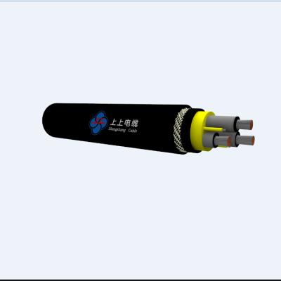 China RGEF Overhead/Underground Type 12/20kV Oil Resistance Hoist Rope Reeling Cable For Cranes Container Cranes Power Supply for sale