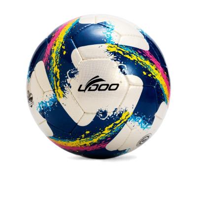 China Sale Size 5 Outdoor Soft Leather Football Soccer Ball Hand-stitched American Football for sale