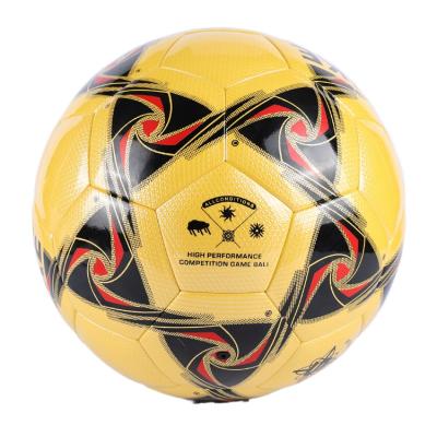 China Outdoor Custom Logo Soccer Ball Match Training Wear-Resistant PU Rank 5 Kids Outdoor Adult Portable Football Soccer for sale