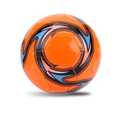 China Outdoor Custom Portable Practicing PVC Soccer Ball Size 5 Kids Match Outdoor Inflatable Football for sale