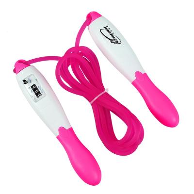 China High Quality Outdoor PVC Digital Jump Rope School Students Pass Sports Competition Training Jump Rope Jumping Meter Exam for sale