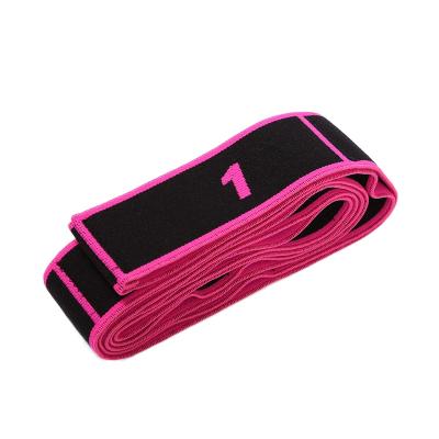 China Wholesale Home Outdoor Fitness Ladies Belt Yoga Stretch Latin Belt Stretching Sports Yoga Belt For Adults for sale