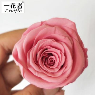 China Wholesale 3-4cm Wedding Party Eternal Flower Head Preserved Roses Form Yunnan for sale