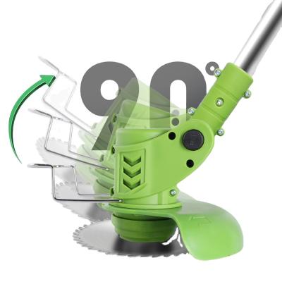 China High Quality Cordless Portable Electric Lawn Mower Light Garden Tool Telescopic Lawn Mower for sale