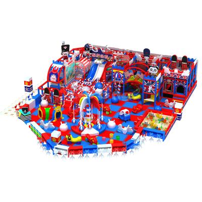 China London Theme Children Indoor Wooden Playground Children Wooden Playground Indoor Amusement Park For Sale for sale