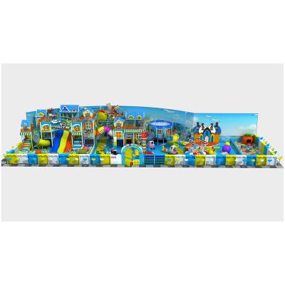 China Hot Sale Wooden Kids Playground Indoor Ocean Theme Game Party Equipment School Soft Toys For Sale for sale