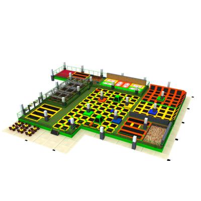 China More 6 Years Old Professional Indoor Outdoor Trampoline Park Kids Trampoline Park Adult Parts On Sale for sale