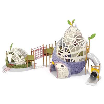 China Hot Selling Kids Wooden Outdoor Playground Water Park Toys Outdoor Playground Equipment for sale