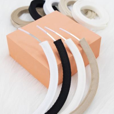 China High Quanlity Styling Accessories Fashion Design Bra Nylon Wire Encasing Underwire Tunnel Popular Underwear Boning Channel 10mm Spandex Accessory Wire Wrap for sale