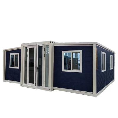 China Aluminum Window 20 ft 40 ft 3 bedrooms Luxury Collapsible Expanding Container Home House for sale