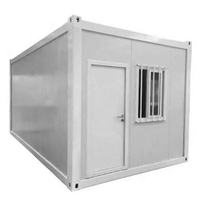 Chine Container pliable maisons préfabriquées de petite taille bureau pratique installation de 20 pieds 40 pieds à vendre