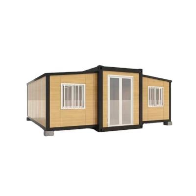 China 3 quartos luxuoso contêiner dobrável de expansão casa casa 20ft x 40ft MGO piso de tabuleiro à venda