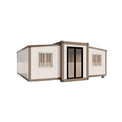 China 20ft Prefabricated Foldable Portable House for Offices and Homes EPS Sandwich Panel Roof for sale