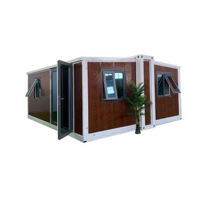 China 20ft Foldable Movable Residential Container with EPS Sandwich Panel Wall and Steel Door for sale