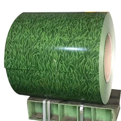 China Making Pipes Grass Z180 Flower Printed G350 Color Coated Galvanized Steel Coil Ppgi HS Code For Building Materials PPGI for sale