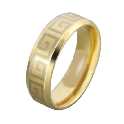 China 2021 Trendy Customized Rings 14k Gold Stainless Steel Rings Lord For Women Or Men for sale