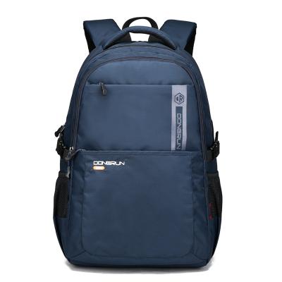 China With Logo Waterproof USB Men's Business Nylon Backpack Custom Logo Travel Laptop Backpack Bags for sale