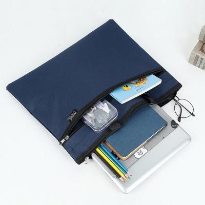 China Cheap Gift Bag 600D Polyester Zipper Bag Document Organizer Bag for sale