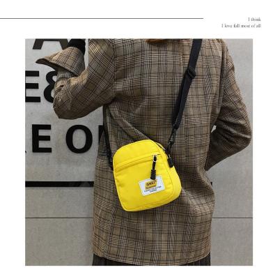 China Fashion Wholesale China Factory Kids Small Shoulder Bag Yellow Cross Mini - Body Shoulder Bag For Girls for sale