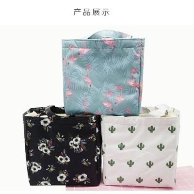 China Fashion Office Lady Lunch Bag Insulated Expandable Cooler Bag For Girls for sale