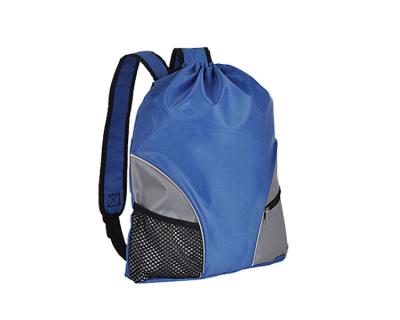 China Custom Soft-loop Suction String Bag For Sports Gym Backpack for sale