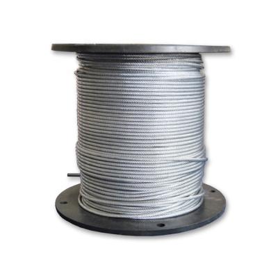 China High Tensile Electric Galvanized Rope Strength 7*7 1.5mm Steel Wire Rope for sale