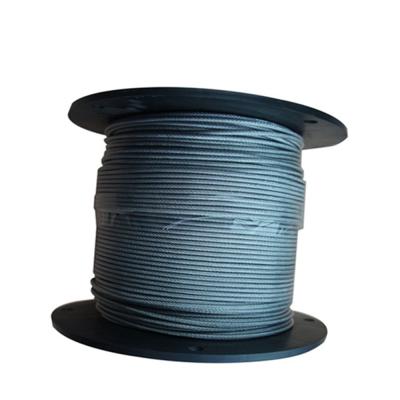 China Gaosheng 15mm Electric Rope Cable Galvanized Steel Wire Rope For Elevator Price Steel Cable for sale