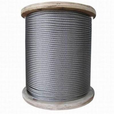 China Steel Rope 8x19S+NF-1370/1770ZS Elevator Cable ungalvanized steel wire rope for sale