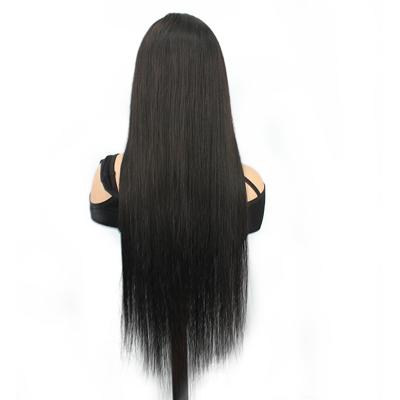 China Yaki Bone Straight Middle Side Hair T Part Lace Wig Long for sale