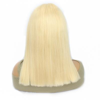 China Silky straight wave ready to ship wholesale glueless ear to ear for women wigs hd thin peruvian virgin colored lace frontal wig lead hair lace wigs 613 for sale