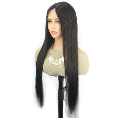 China Silky straight wave seller for black women free hd 4x4 part less glue one hand one tied private label peruvian hair 12 grade mink lace wig for sale