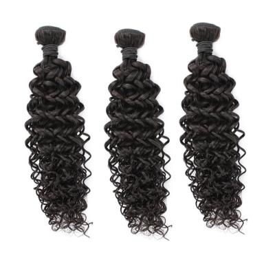 China Water Wave 3 100% Cheap Mongolian Raw Seller 8a Water Wave Curves Hair Weave Bundles With Free Three Way 3 Part Swiss Lace Closure for sale